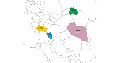چهار شهر با نام‌های مشابه در ایران: بجنورد، بروجن، بیرجند و بروجرد
